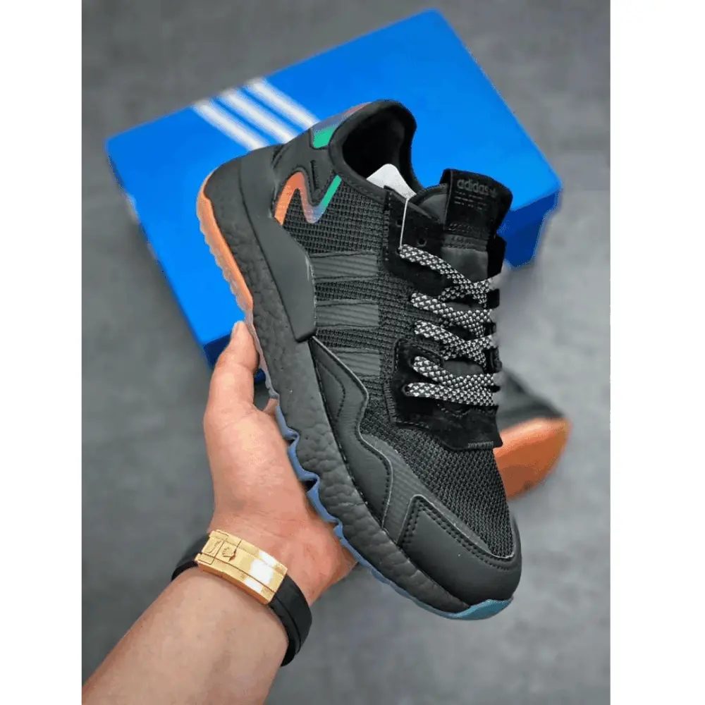Giày Adidas Nite Jogger ‘Black Rainbow’ FV4545 - Ảnh 3