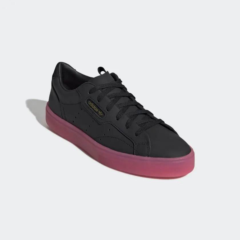 Alternative view of Giày Adidas Wmns Sleek 'Black Super Pink' G27341