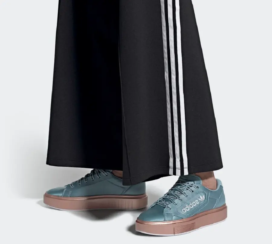 Giày Adidas Wmns Sleek Super 'White Copper Metallic' EF4949 - Ảnh 5