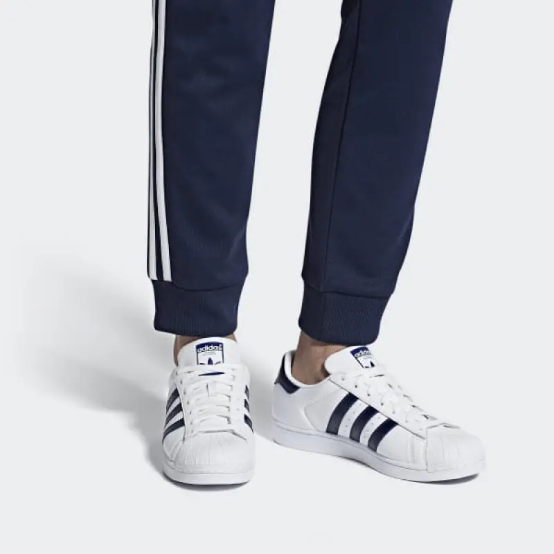 Giày Adidas Superstar 'White Royal' B41996 - Ảnh 5