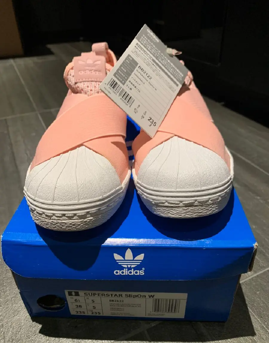 Giày Adidas Wmns Superstar Slip-On 'Haze Coral' BB2122 - Ảnh 4