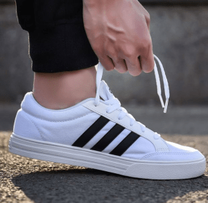 Alternative view of Giày Adidas VS Set Mule 'White' FX4849