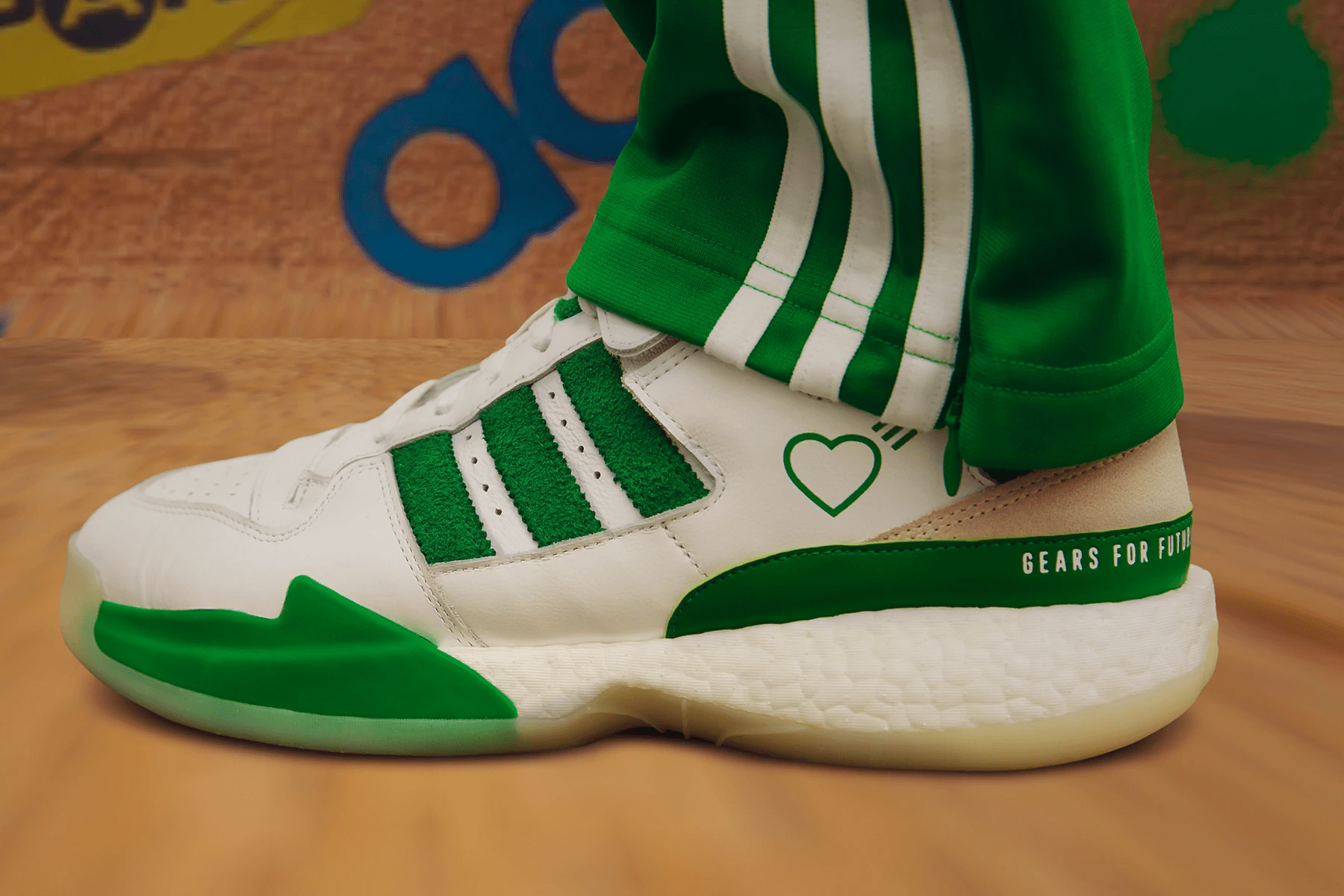 Giày Adidas Human Made x Forum Low 'Green' S42976 - Ảnh 3