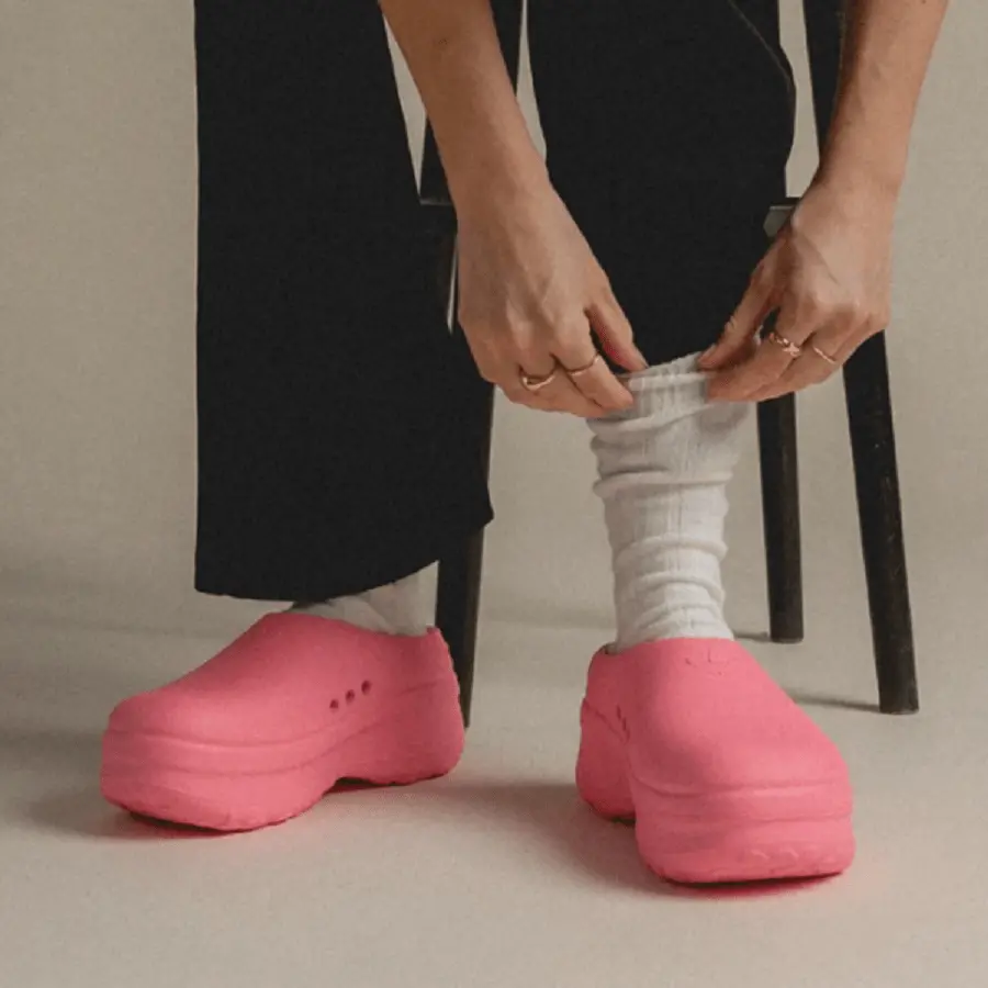 Dép Adidas adiFOM Stan Smith Mule ‘Lucid Pink’ ID9453 - Ảnh 3