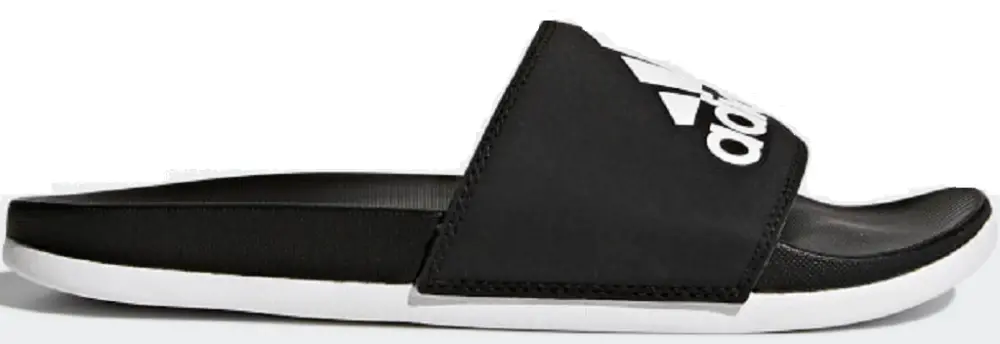Dép Adidas Adilette Cloudfoam Plus Logo Slides Black CG3427