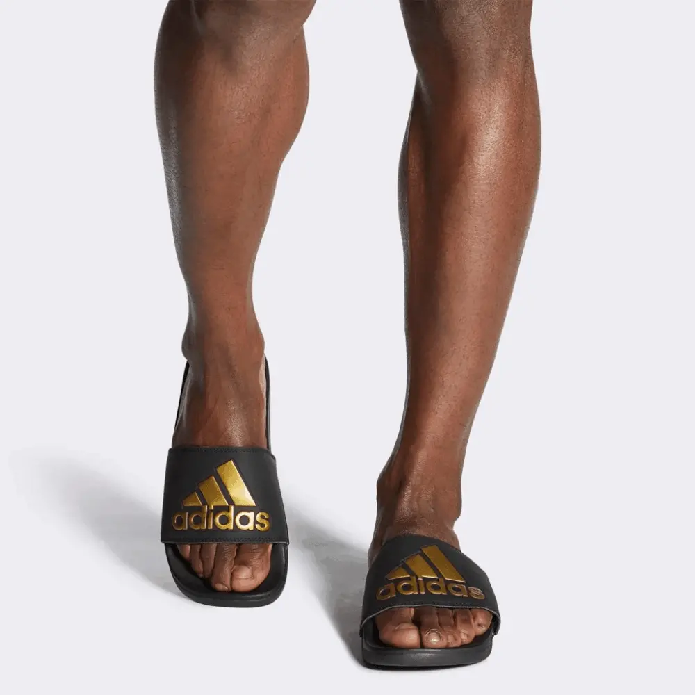 Dép Adidas Adilette Comfort Slides Black EG1850 - Ảnh 6