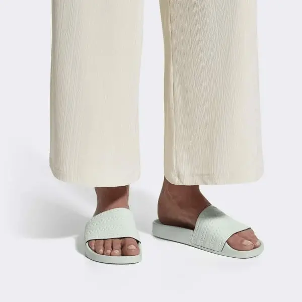 Dép Adidas Adilette Slide 'Linen Green' BA7540 - Ảnh 5