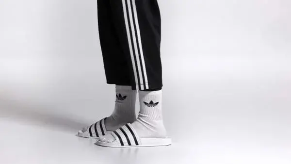 Dép Adidas Adilette Slide 'White Black' 280648 - Ảnh 5