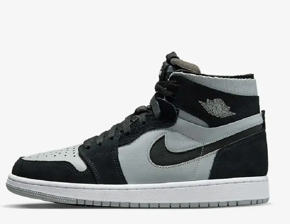 Giày Nike Jordan 1 Zoom Air CMFT ‘Black Light Smoke Grey’ CT0978-001 - Ảnh 3