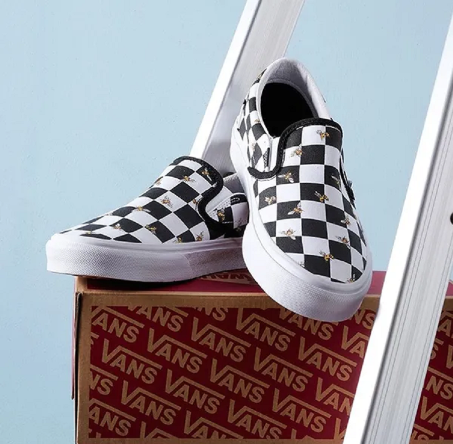 Giày Vans Slip On 'Bee Check' VN0A33TB9EH - Ảnh 4