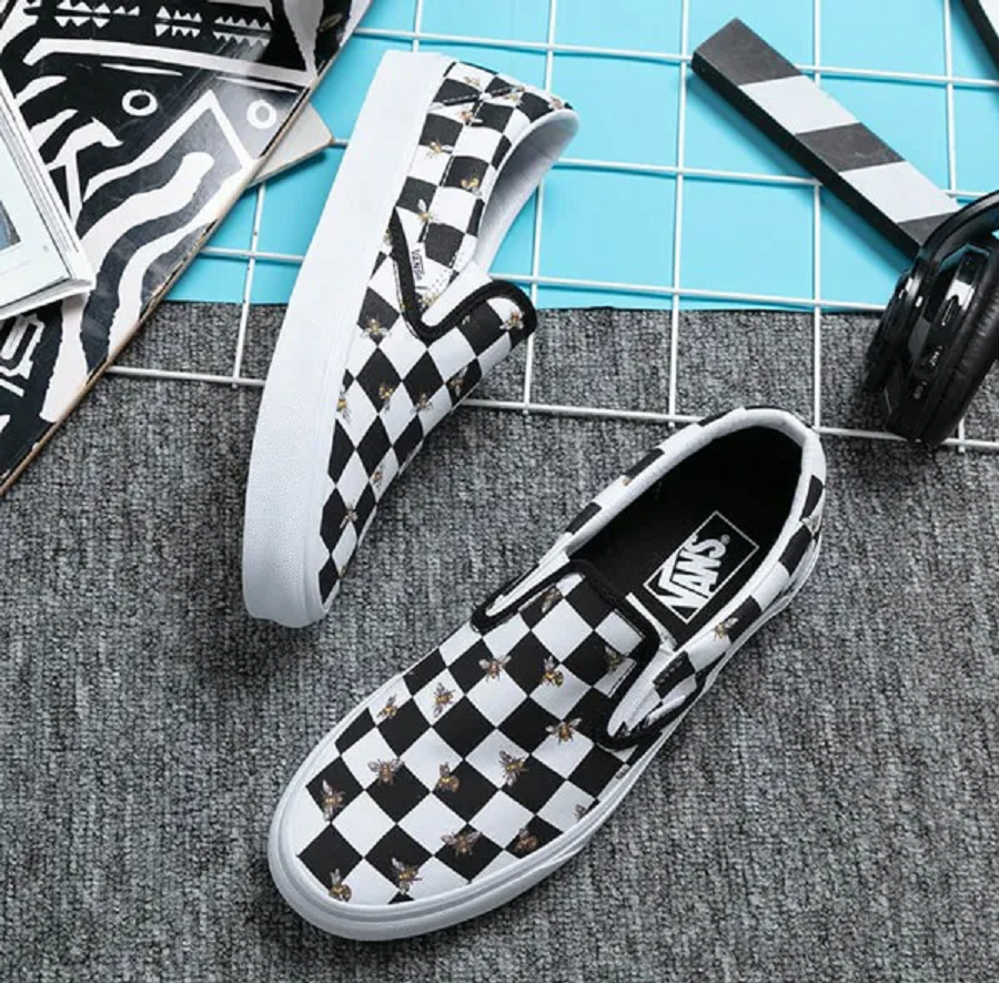 Giày Vans Slip On 'Bee Check' VN0A33TB9EH - Ảnh 3