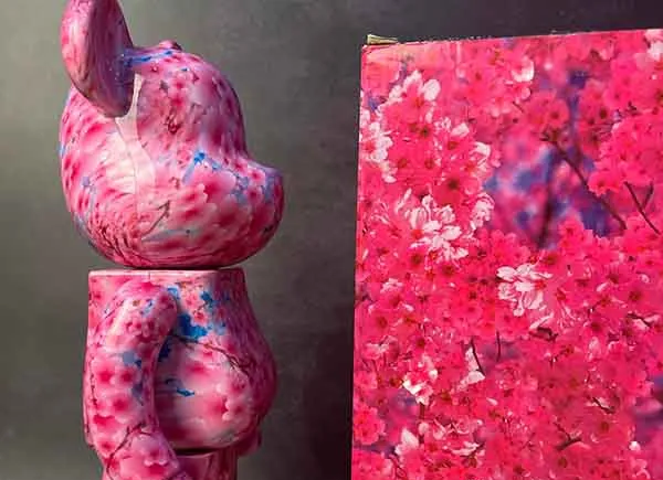 Mô Hình Bearbrick Mika Ninagawa Sakura - Ảnh 6