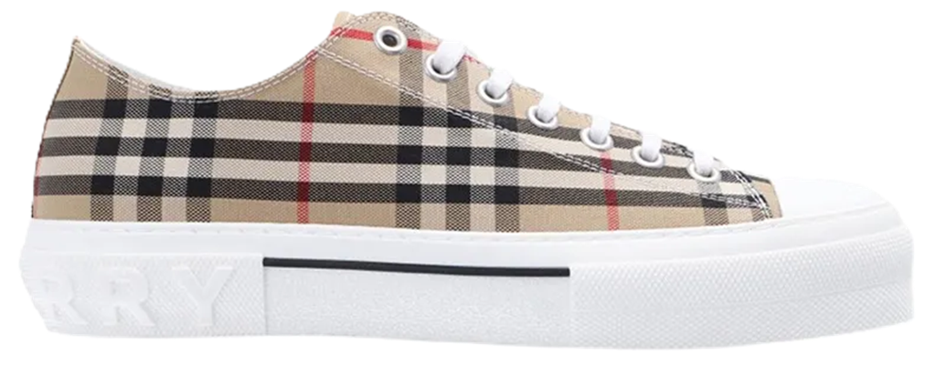 Giày Burberry Vintage Check Cotton 'Beige' 80497451
