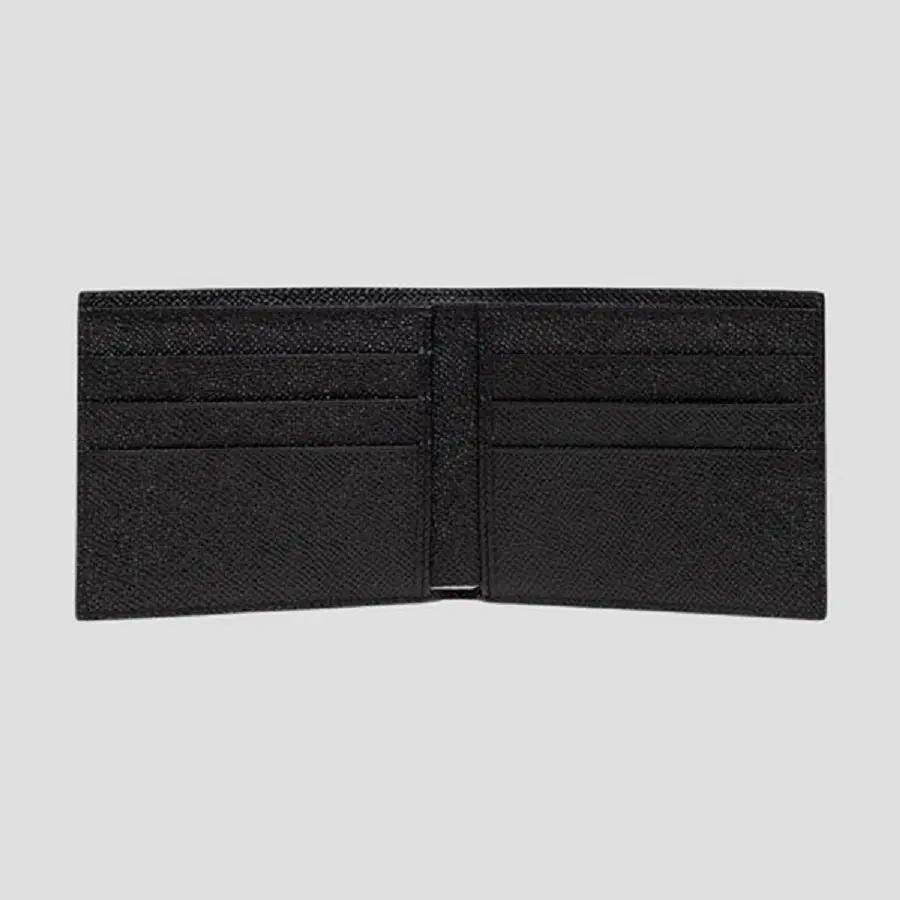 Ví Dolce & Gabbana 'Black Leather' BP1321-AG219-80999 - Ảnh 3