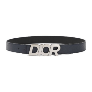 Thắt Lưng Dior Silver Logo 'Navy' 4335RUTAM-H16Q
