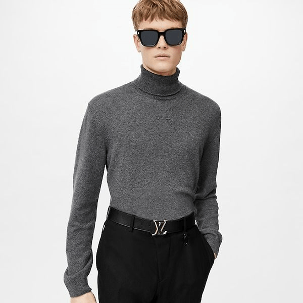 Thắt Lưng Louis Vuitton Reversible Optic 'Black' M0226V - Ảnh 2