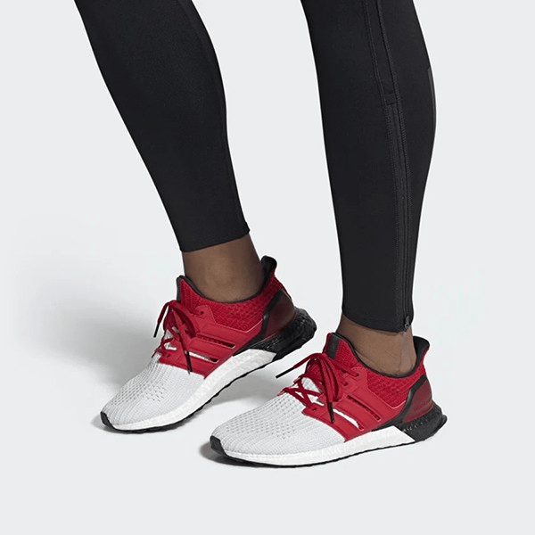Giày Adidas UltraBoost 4.0 'White Scarlet' G28999 - Ảnh 2