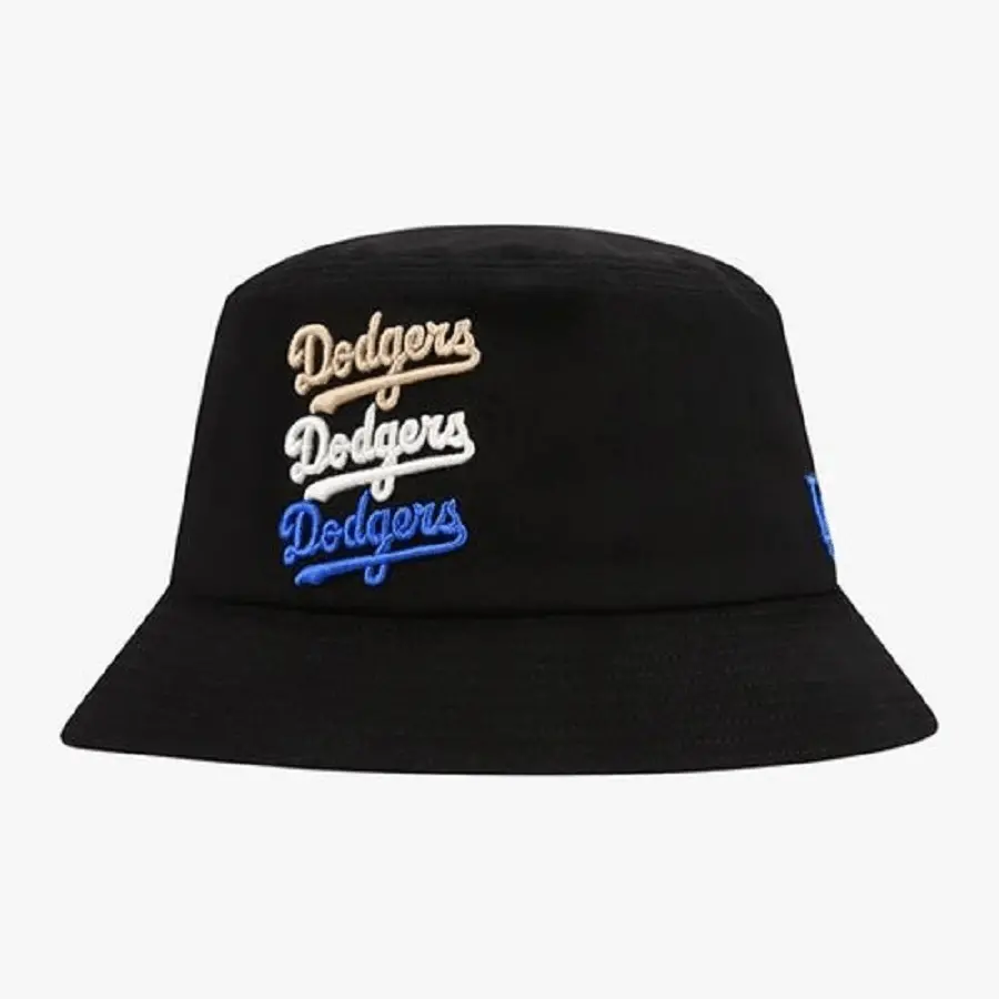 Mũ MLB Logomania Bucket Hat LA Dodgers 'Black' 32CPHI111-07L