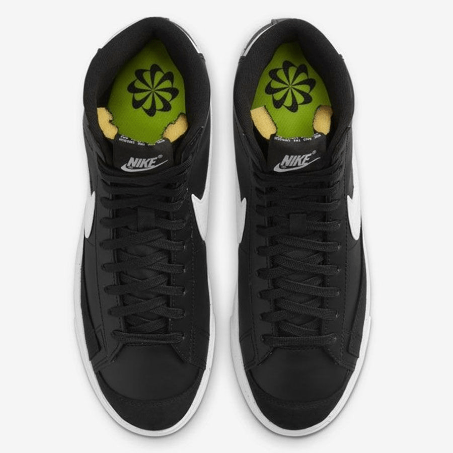 Giày Wmns Blazer Mid '77 Next Nature 'Black White' DO1344 001 - Ảnh 4