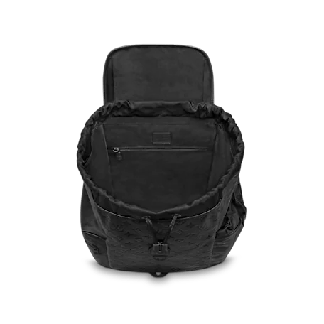 Balo Louis Vuitton Discovery Monogram Shadow Leather M43680 - Ảnh 3