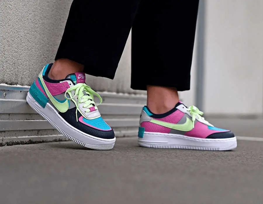 Giày Nike Air Force 1 Shadow 'Barely Volt Oracle Aqua' CK3172-001 - Ảnh 5