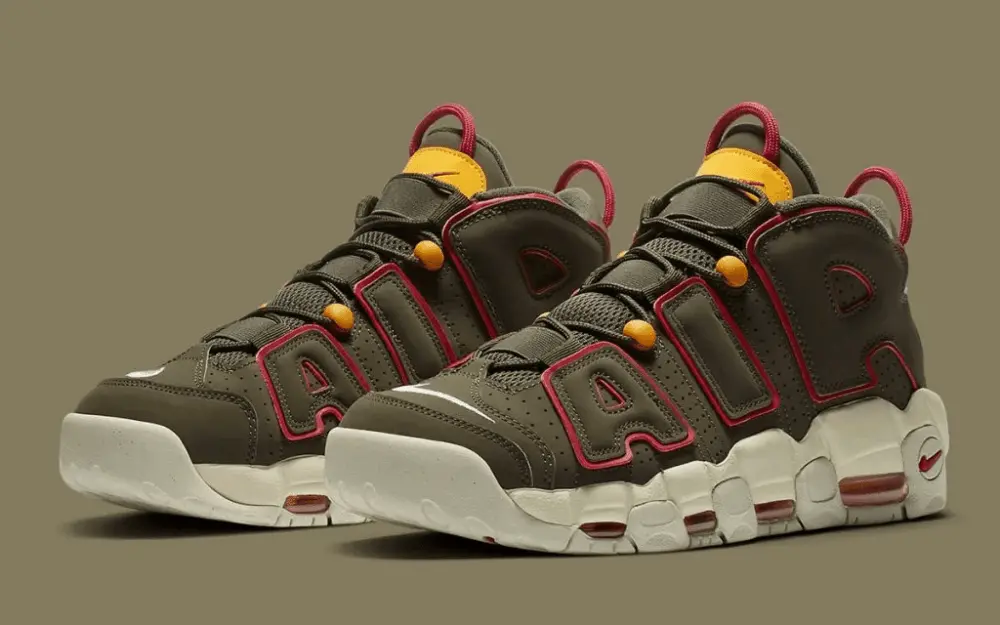 Giày Nike Air More Uptempo 'Cargo Khaki' DH0622-300 - Ảnh 4