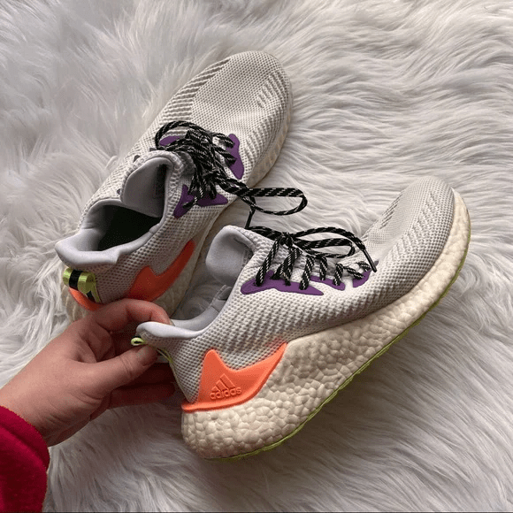 Giày Adidas AlphaBoost 'White Signal Green' FW4543 - Ảnh 4