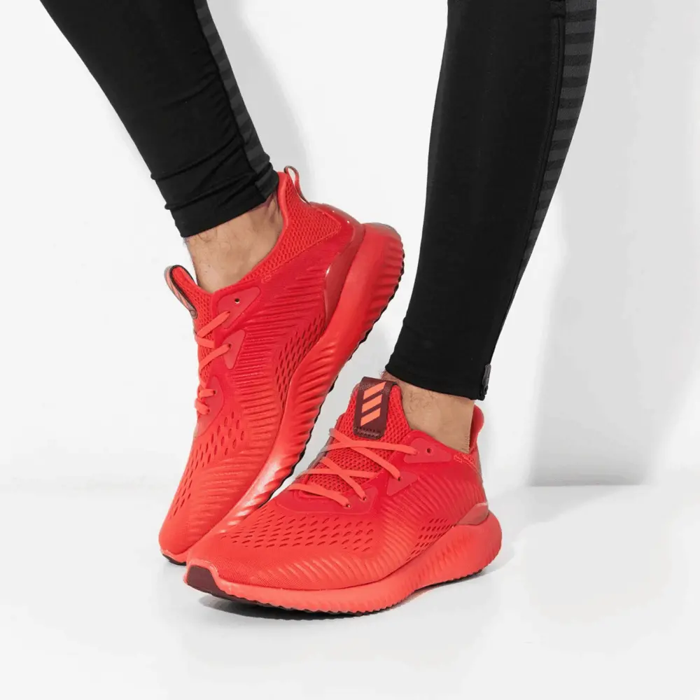 Alternative view of Giày Adidas Alphabounce EM M 'All Red' BW1202