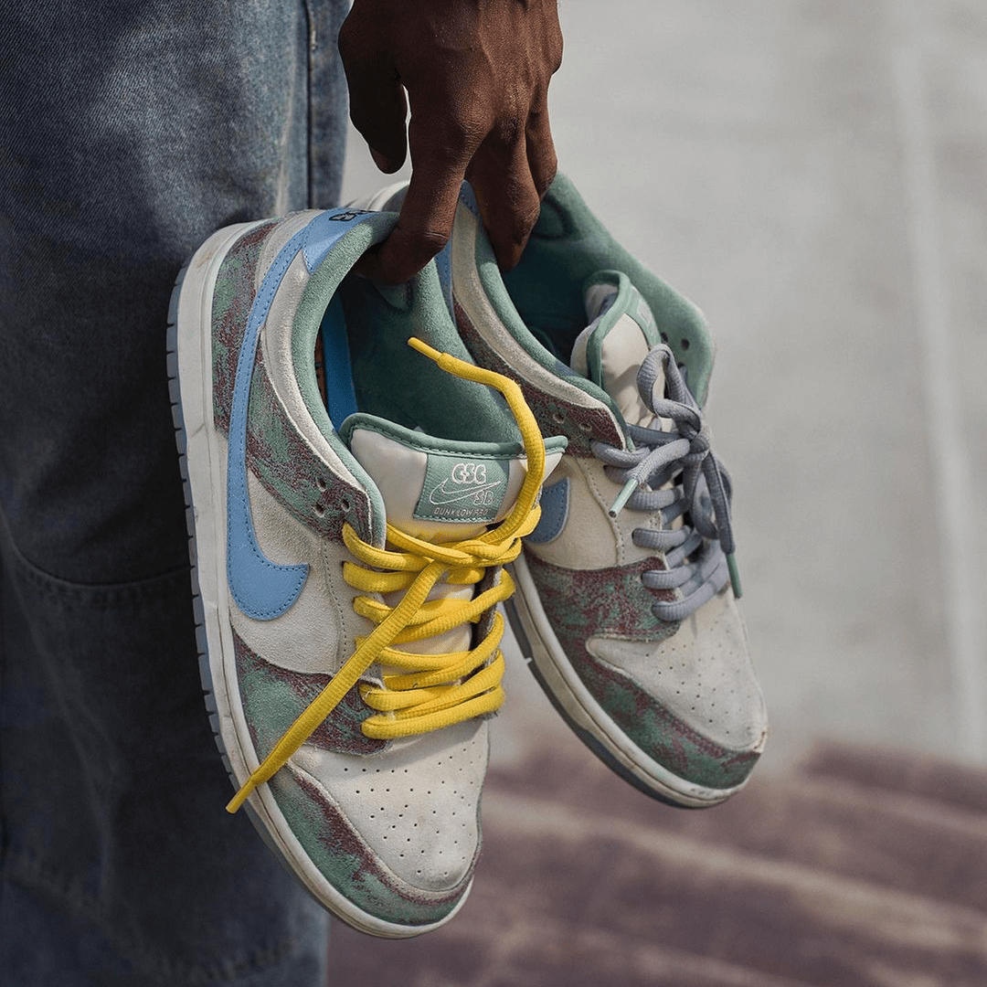 Giày Nike SB Dunk Low 'Crenshaw Skate Club' FN4193-100 - Ảnh 4