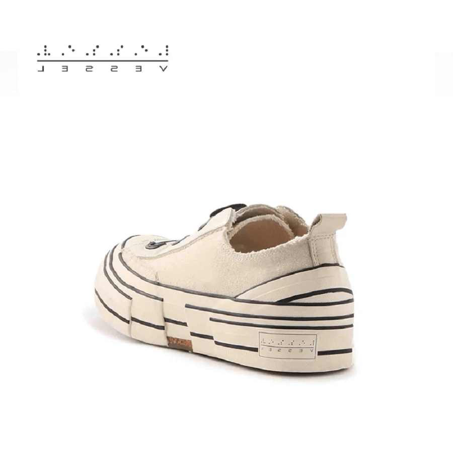 Giày xVESSEL G.O.P. LOWS for Y'S White YR-E02-092 - Ảnh 3