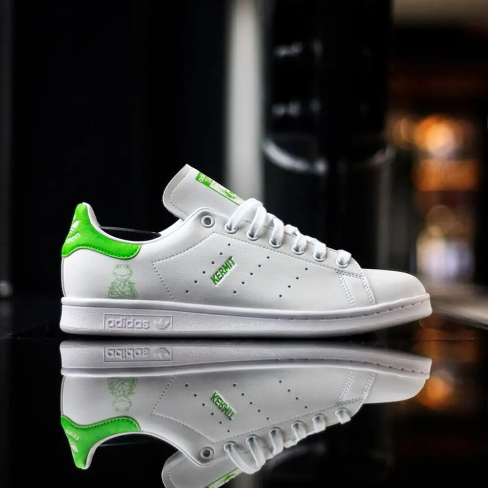 Giày Adidas The Muppets x Stan Smith 'Kermit The Frog' FX5550 - Ảnh 8