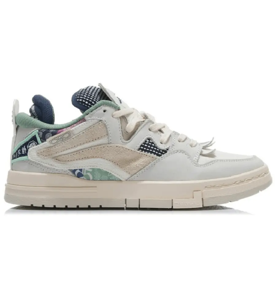 Giày Li Ning WeiWu Skate Cultural 'Grey' AECR097-1