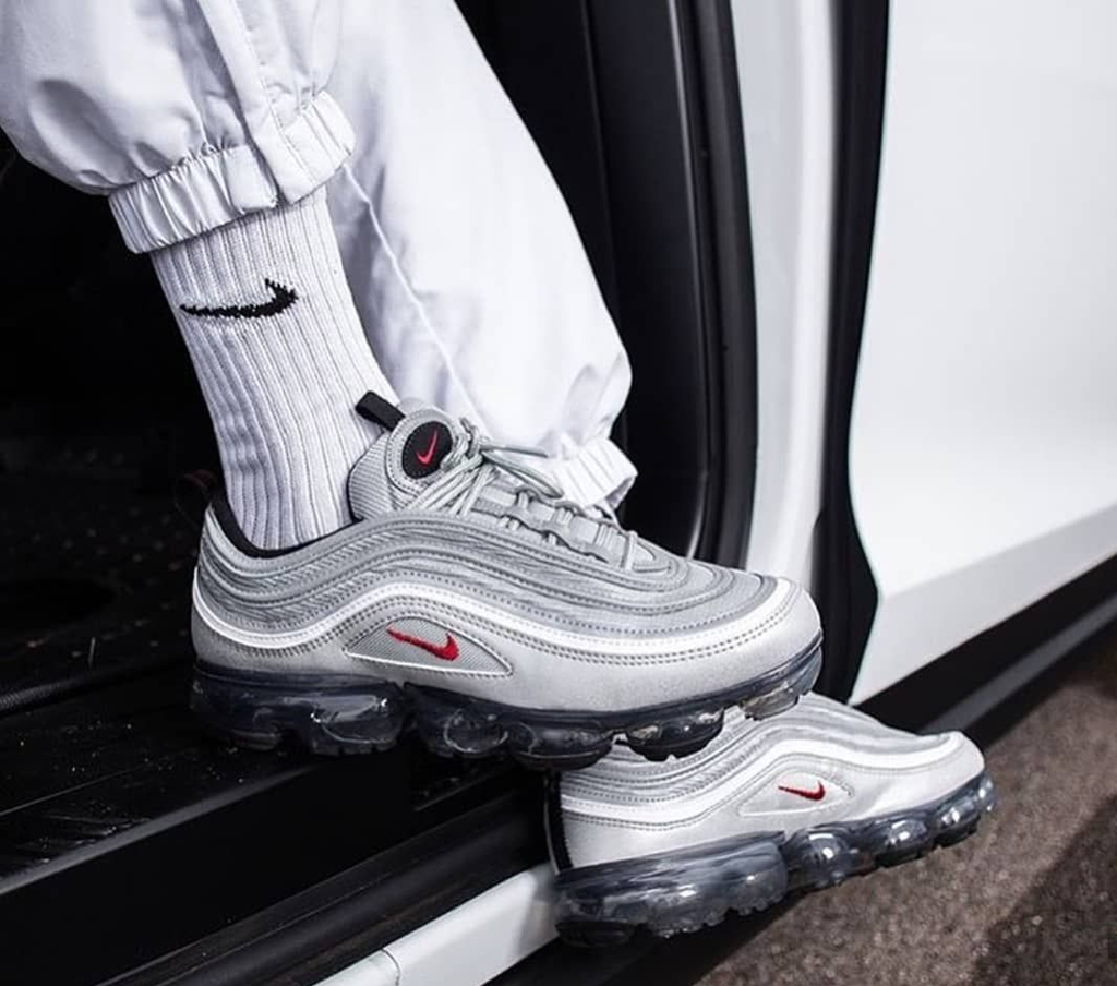 Giày Nike Air Max 97 OG QS 'Silver Bullet' 884421-001 - Ảnh 4