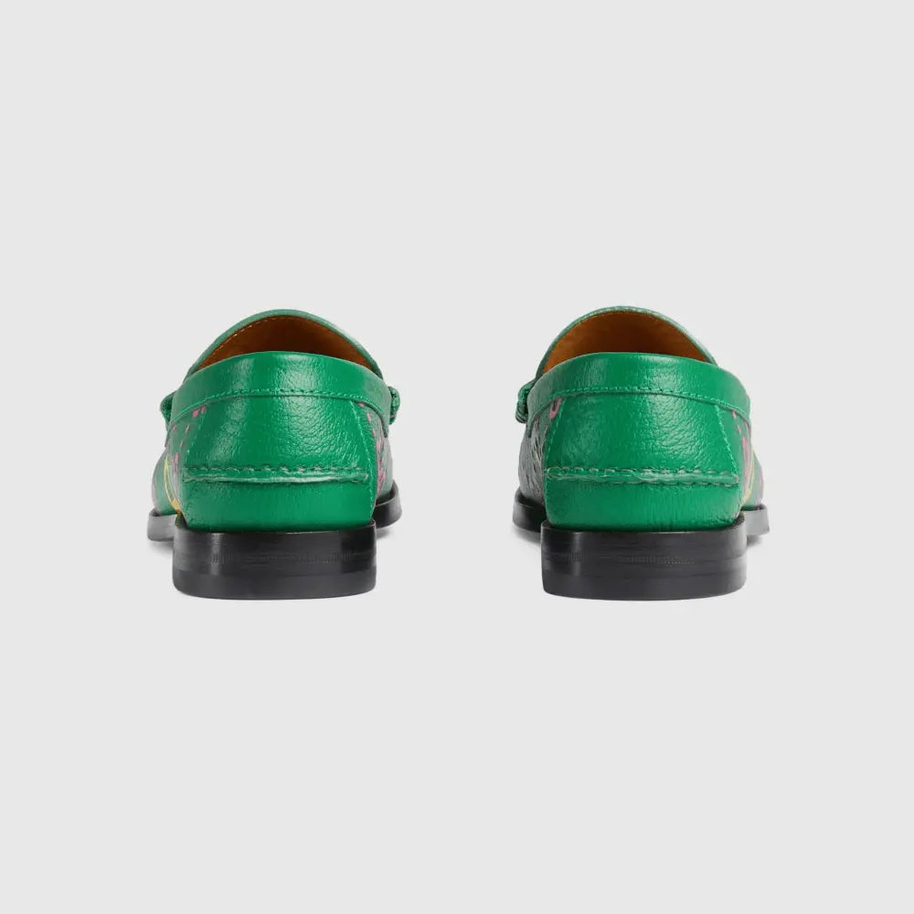 Giày Gucci GG And Pirates™ Loafer 'Green' 722160-AABII-8652 - Ảnh 5
