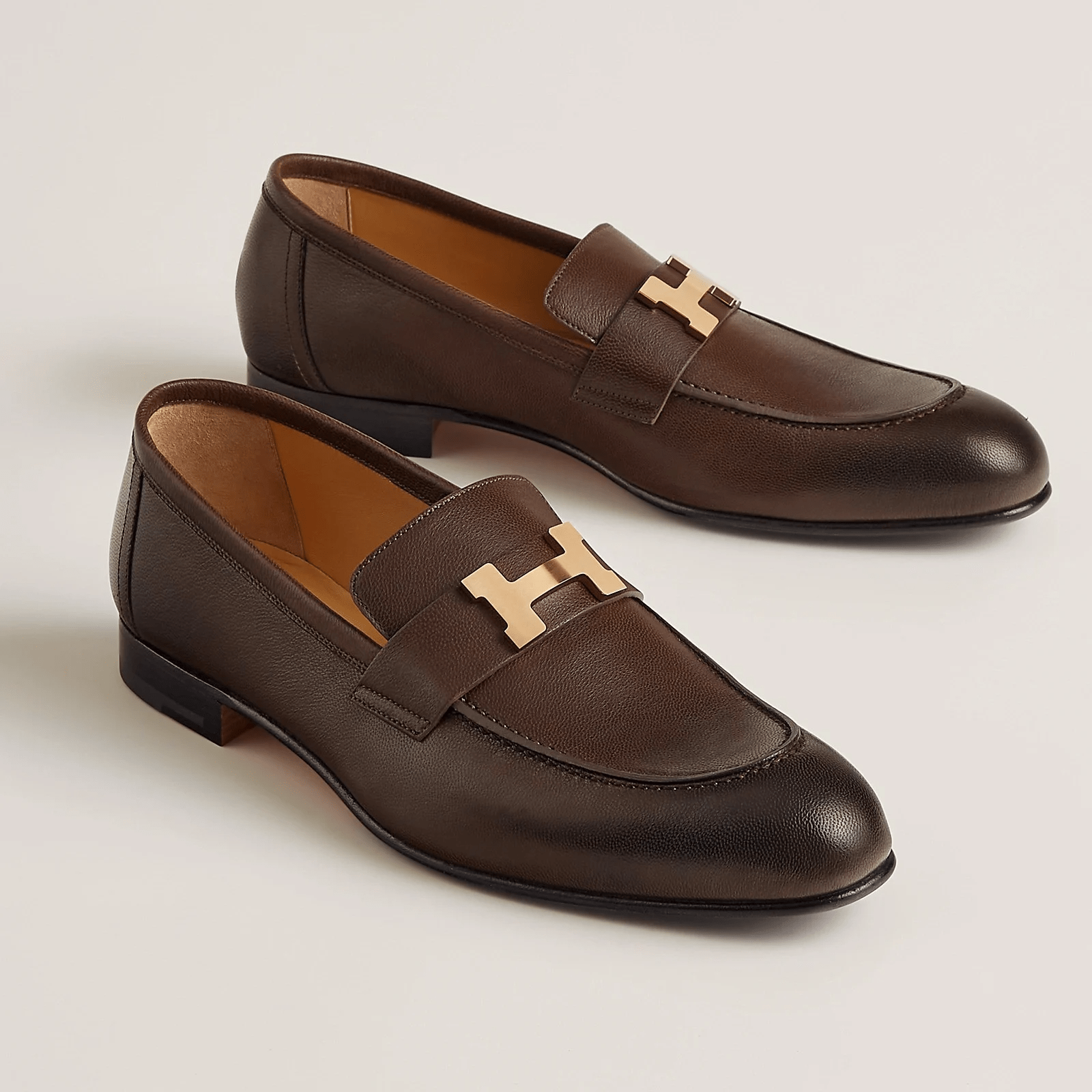 Giày Hermes Paris Loafer 'Noisette' H231939ZA79430 - Ảnh 4