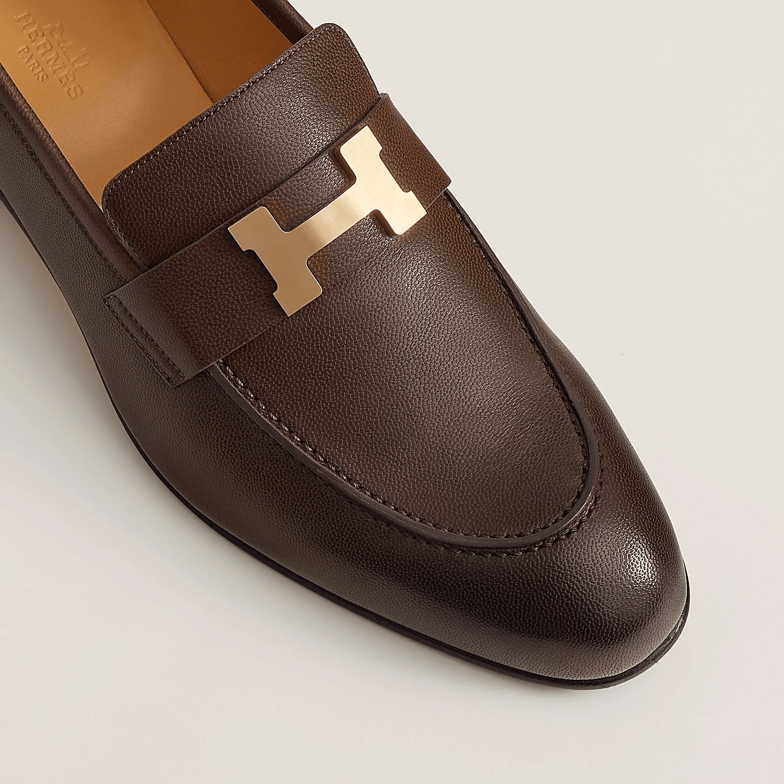 Giày Hermes Paris Loafer 'Noisette' H231939ZA79430 - Ảnh 2