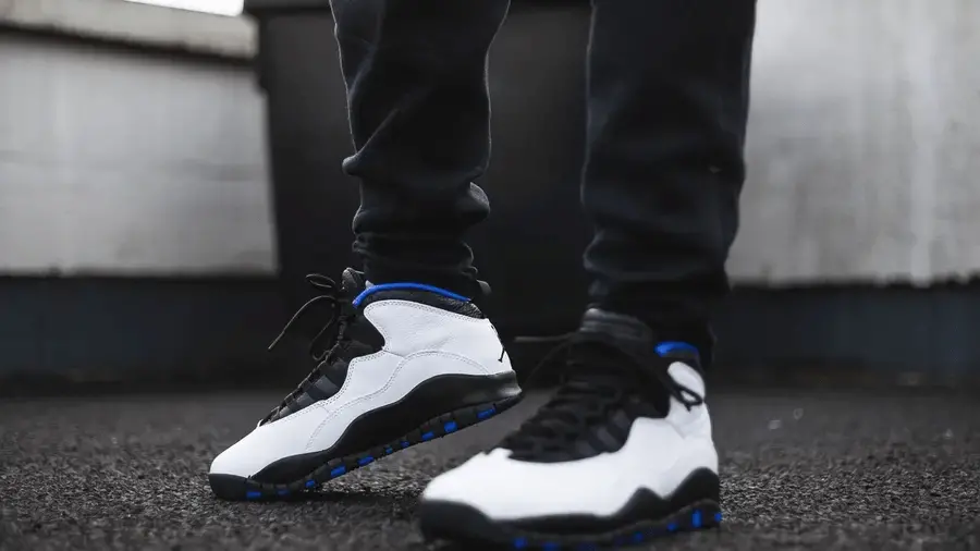 Giày Nike Air Jordan 10 Retro GS 'Orlando' 310806-108 - Ảnh 3