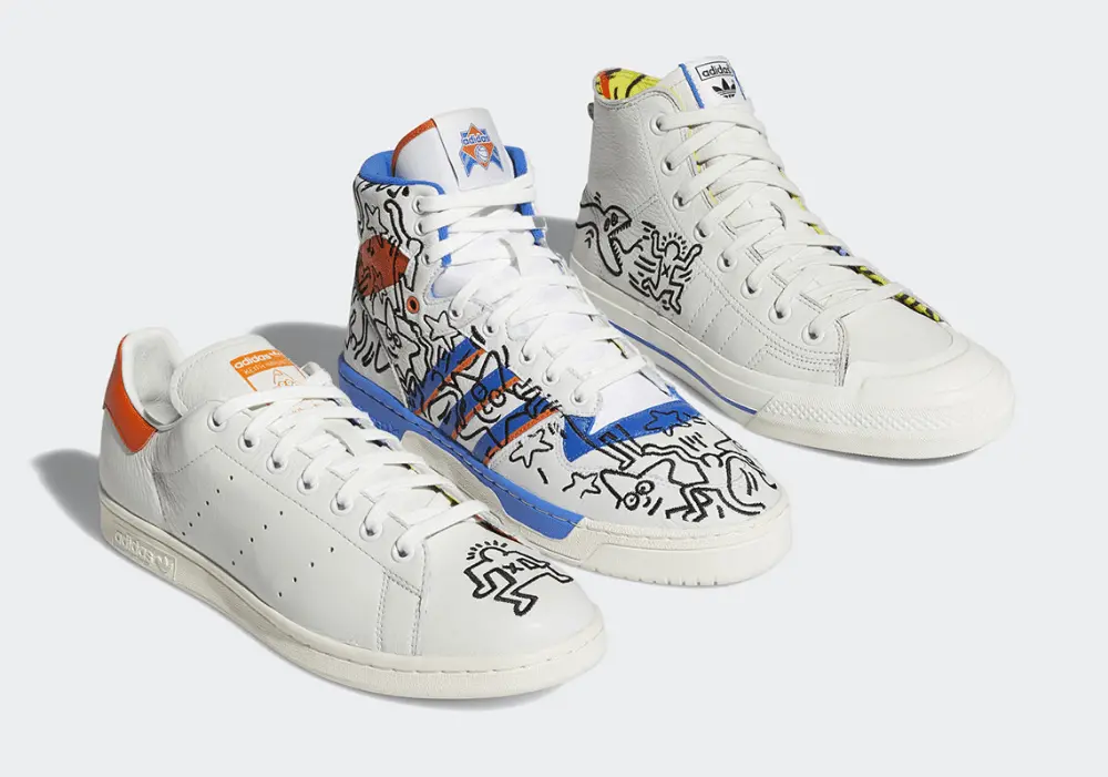 Giày Adidas Keith Haring x Stan Smith Pop Art EE9295 - Ảnh 4