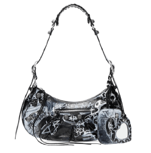 Túi Balenciaga Le Cagole Bag Graffiti 'Black' 671307210G61090