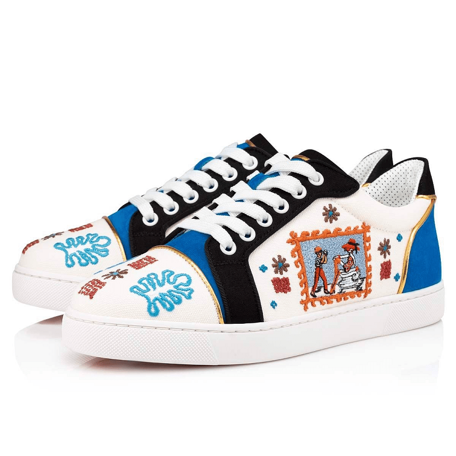 Giày Christian Louboutin Vieira 'Multicolor' 3220060CMA3 - Ảnh 2