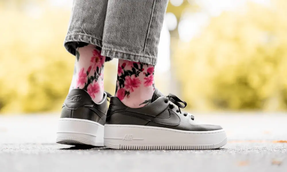 Alternative view of Giày Nike Air Force 1 Sage Low 'Black' AR5339-002