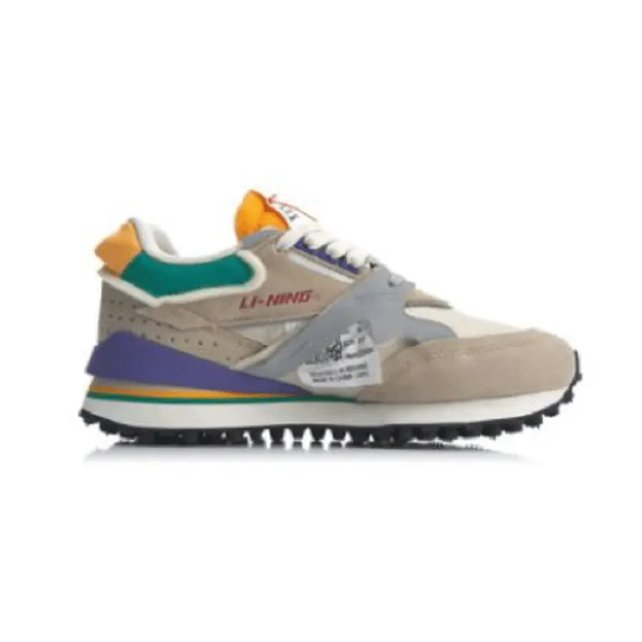 Giày Li Ning Moment Shoes Pearl White Fog AGCP382-4 - Ảnh 7