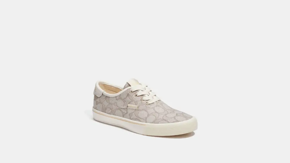 Giày Coach Citysole Skate Sneaker 'Stone Chalk' C2705 - Ảnh 3