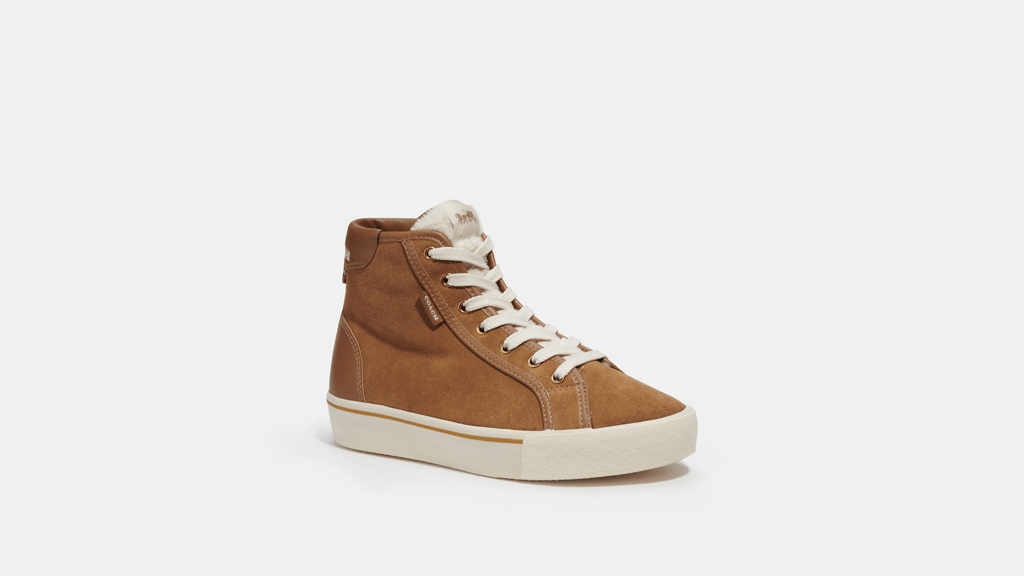 Giày Coach Citysole High Top Platform 'Coconut' CD243 - Ảnh 3