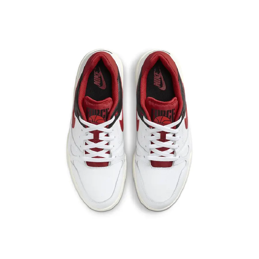 Giày Nike Full Force Low 'White Red Black' FB1362-102 - Ảnh 3