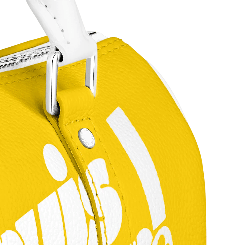 Túi Louis Vuitton Keepall XS 'Yellow Leather' M80842 - Ảnh 4