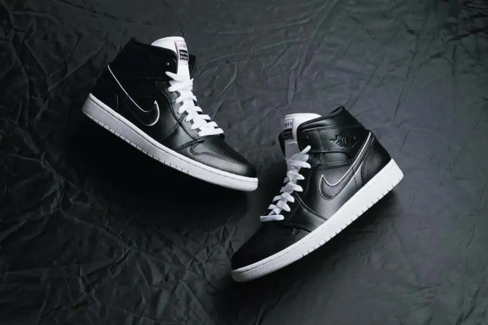Giày Nike Air Jordan 1 Mid 'Maybe I Destroyed the Game' 852542-016 - Ảnh 4
