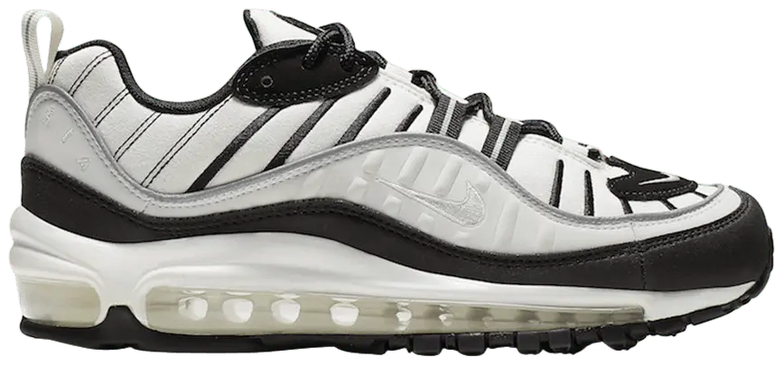 Giày Nike Air Max 98 Sail 'Black Reflect Silver' AH6799-113