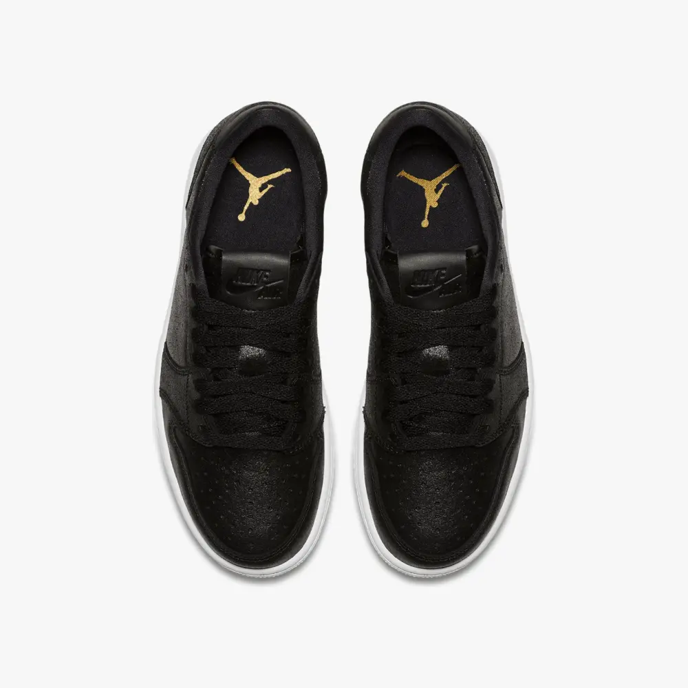 Alternative view of Giày Nike Wmns Air Jordan 1 Retro Low 'Metallic Gold' AH7232-011
