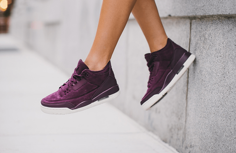 Giày Nike Wmns Air Jordan 3 Retro 'Bordeaux' AH7859-600 - Ảnh 6